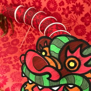 Dragon du nouvel an chinois