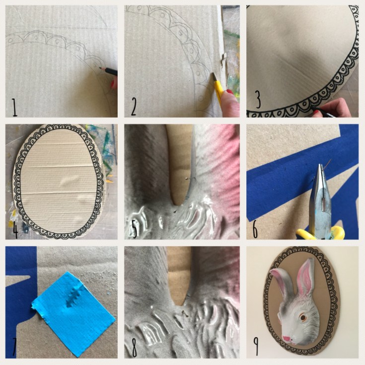 Des trophées encore et toujours diy craft enfant bricolage recyclage masque carton Pas à pas