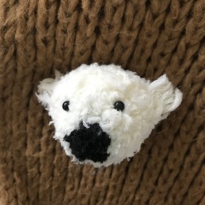 Nounours polaire broché en vue - broche - laine - pompon animal - bricolage enfant - DIY - craft for kids - Image à la une