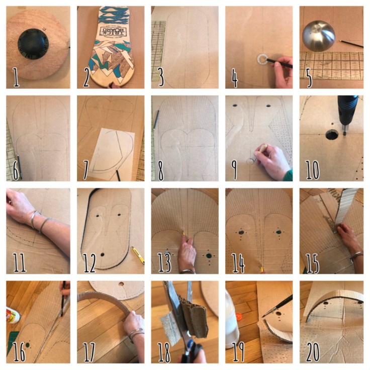 Carnaval à la sauce africaine - pas à pas