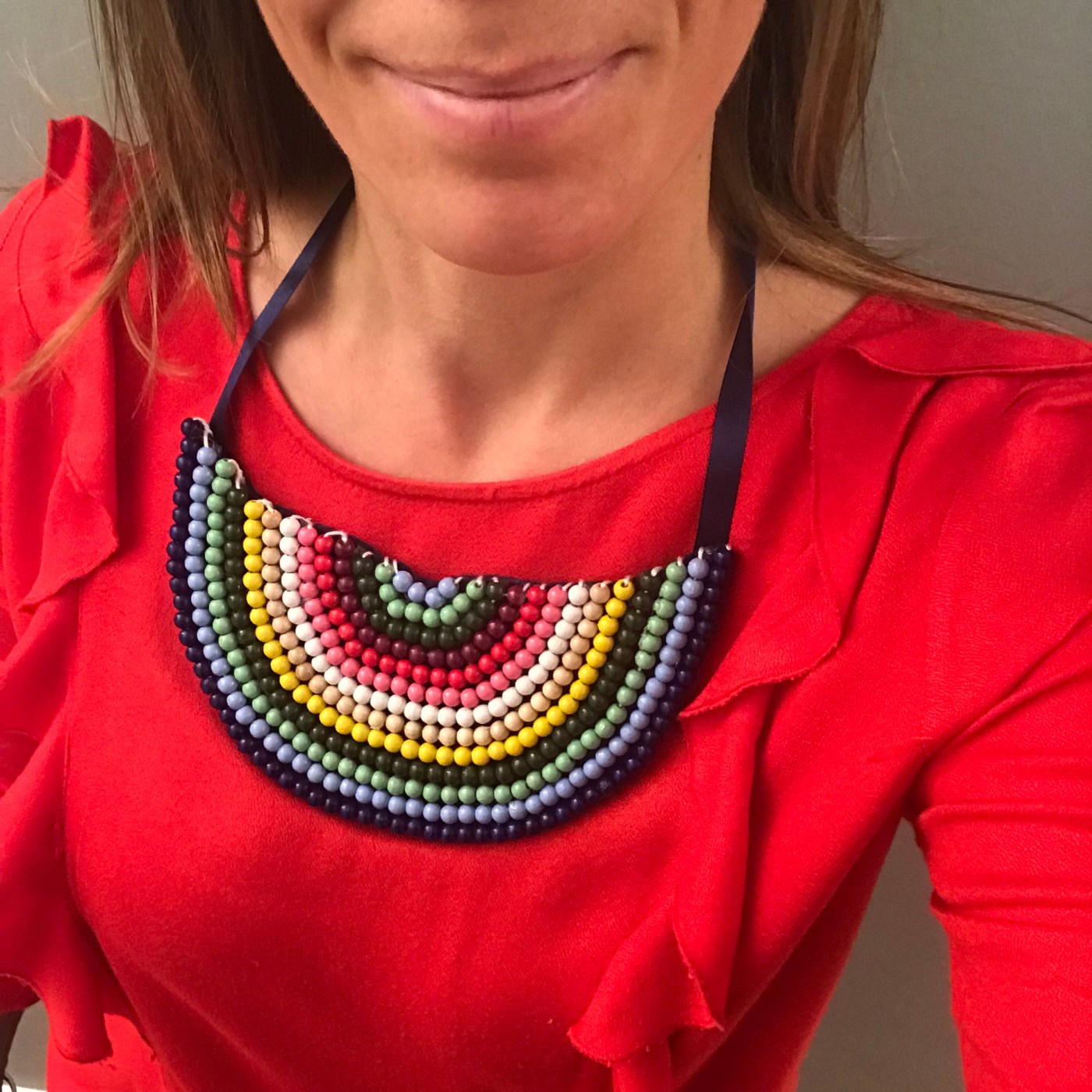 Maman je t’aime - DIY - bricolage enfant - craft for kids - cadeau fête des mères - collier de perles - image à la une